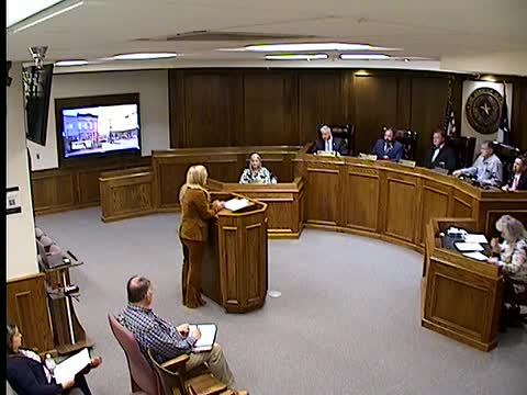 Lacey Beasley proposes downtown revitalization plan for Slaton Economic Development Corporation