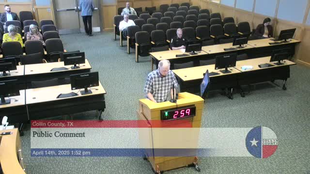 Residents urge Collin County to delay election equipment contract renewal amid security and cost concerns