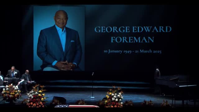 Mayor Whitmire declares April 14 as George Foreman Day in Houston
