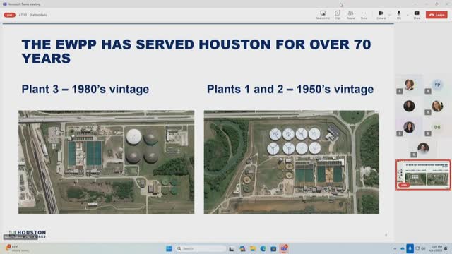 Houston Water recommends building new plant in Monofil area to enhance water treatment