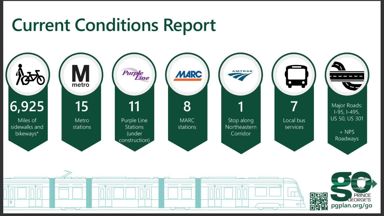 Prince George's County unveils comprehensive transportation master plan to enhance multimodal access