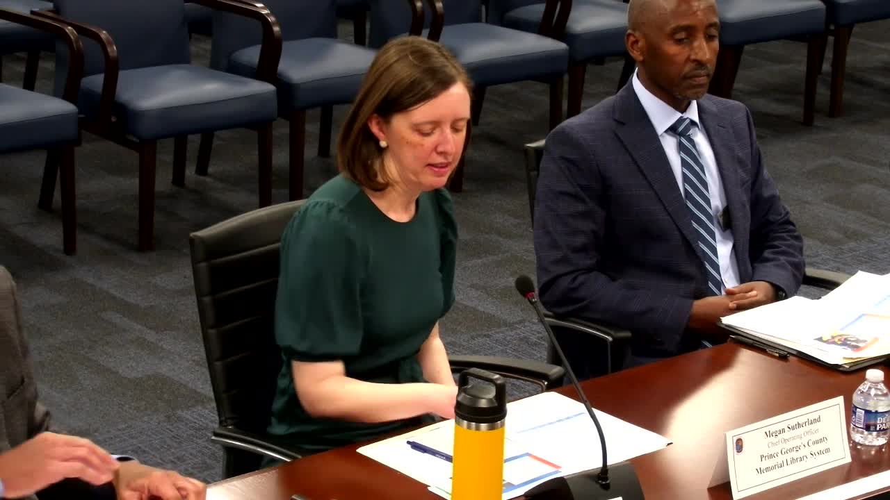 County library officials address equity and infrastructure issues in Oxon Hill
