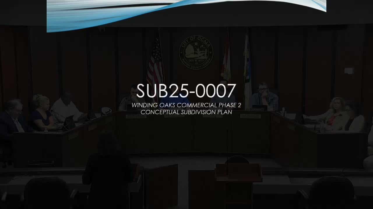 City approves Winding Oaks Commercial Phase 2 subdivision on 46.59 acres