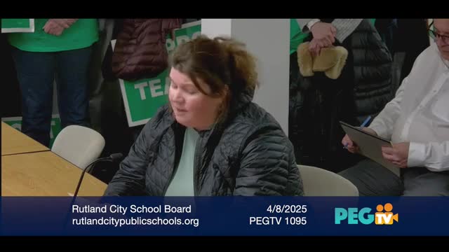 Rutland City educators demand fair contract amid ongoing negotiations