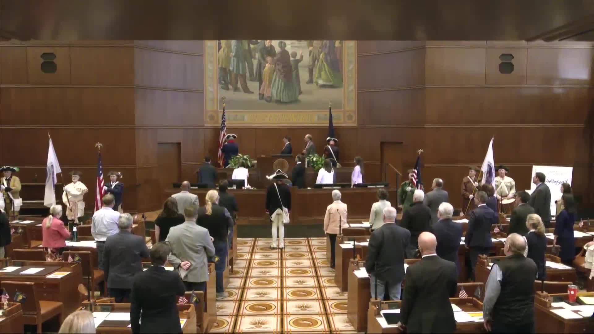 Oregon Senate honors 250th anniversary of Lexington and Concord battles