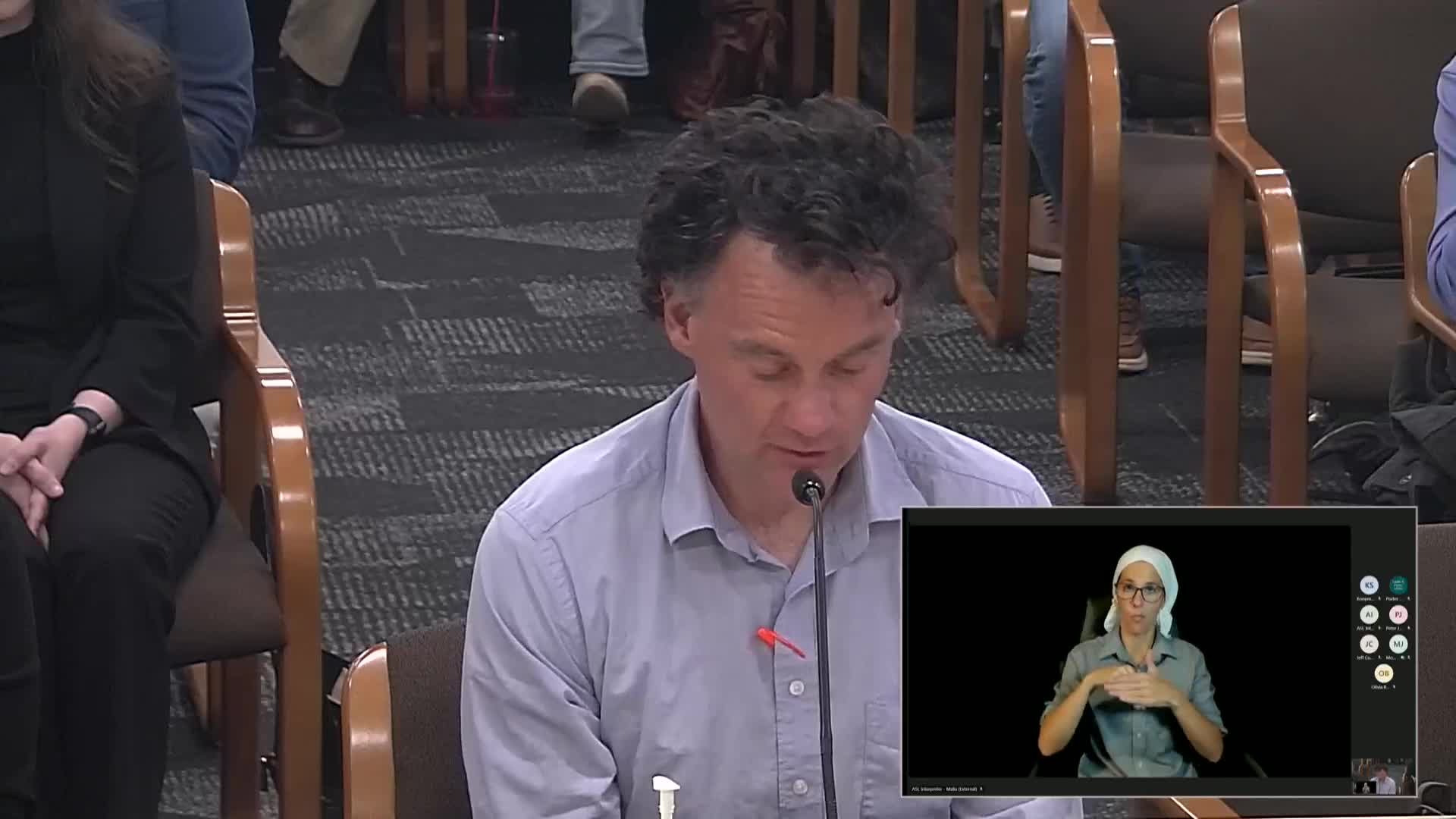 Governor's foster care commission hears from nominees Chesy Powell and Matt Crowell