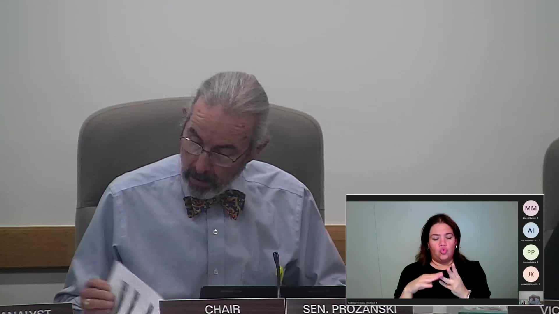 Panel reviews bill to streamline appeals from justice and municipal courts