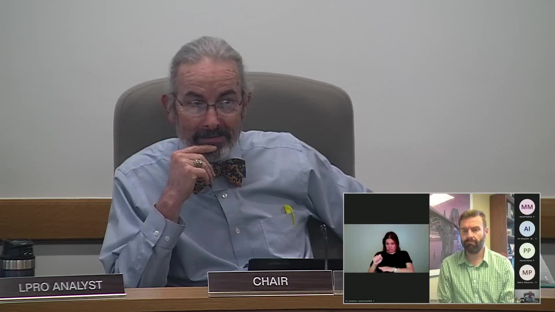 Judge Cross advocates for Oregon bill streamlining non-record courts efficiency