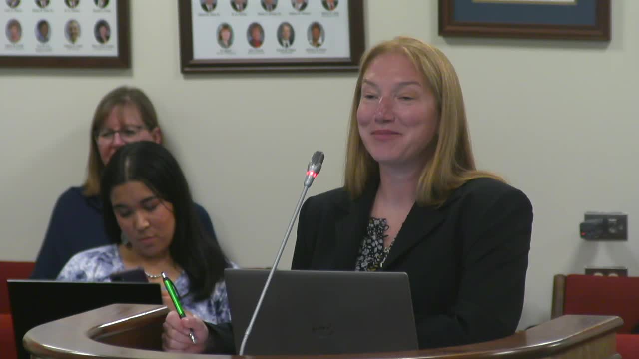 Doctor Jessica Brown presents cost analysis of South Carolina early reading program