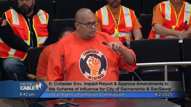 Laborers Local 185 advocates for local job creation near Sacramento's industrial area