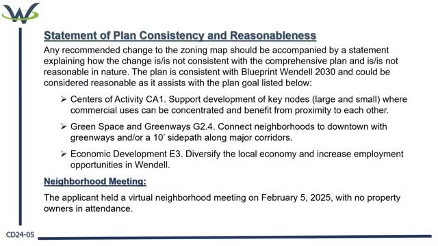Wendell Town Council approves rezoning and mural projects at 45 North Main Street