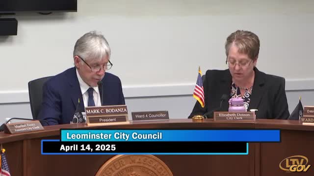 Leominster City Council confirms Steve Spagnuolo to Board of Assessors