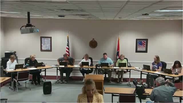 School Board honors student delegates from Franklin County and Holland at meeting