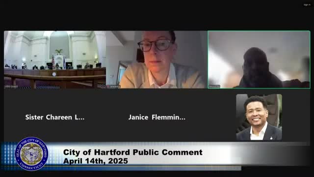Hartford city council considers resolution to honor Samuel C Hamilton and Sanford Cloud Jr