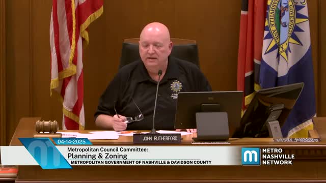 Council Member Cash advances zoning amendments for Twelfth Avenue South property
