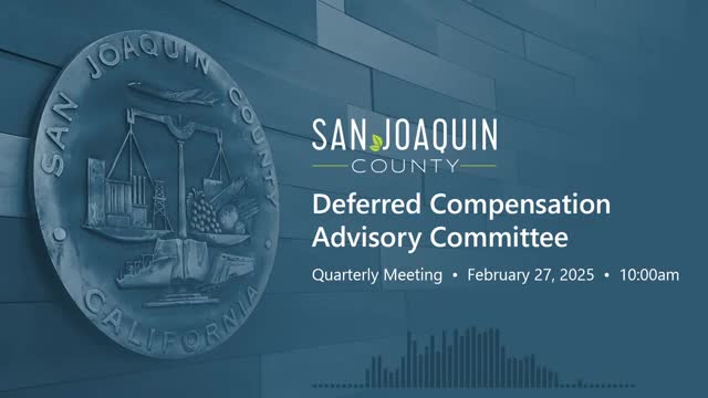 San Joaquin County approves Nationwide's Retirement Income Builder plan for employees