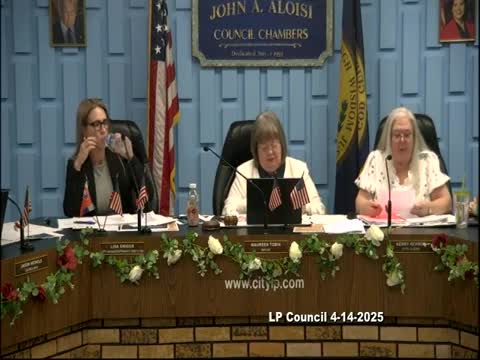 Lincoln Park Council declares April 25 as Arbor Day and plans water system upgrades