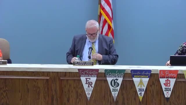 Robertson County Schools approves $300,000 transfer to capital outlay; board hears expense summary