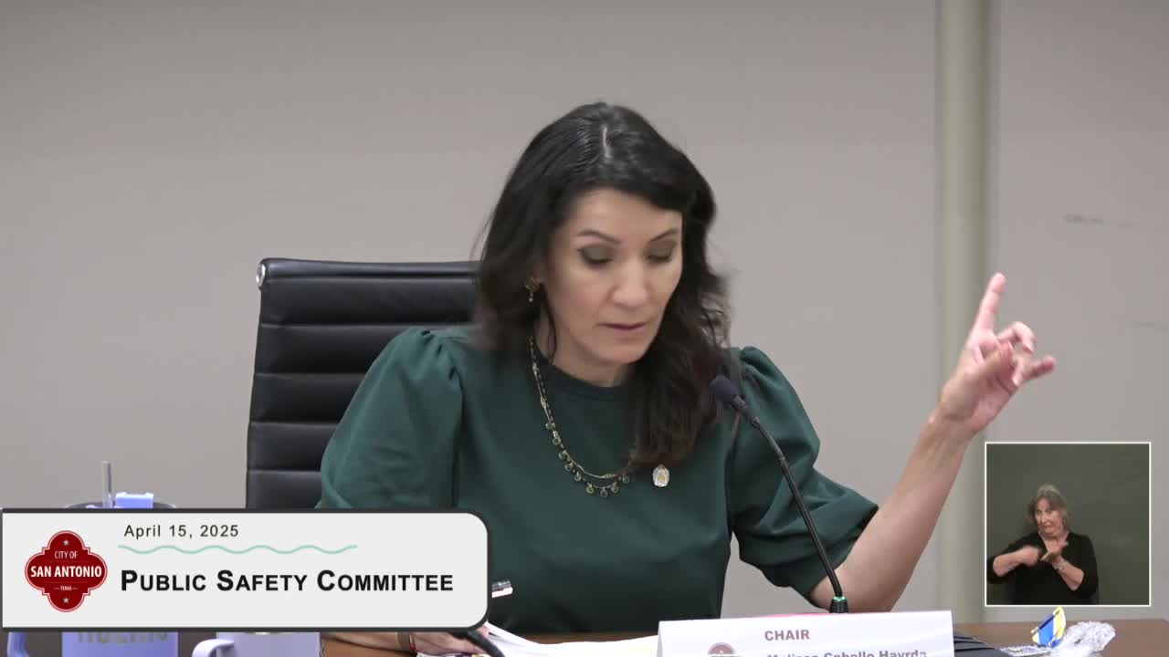 Committee approves three SAPD grant items on consent