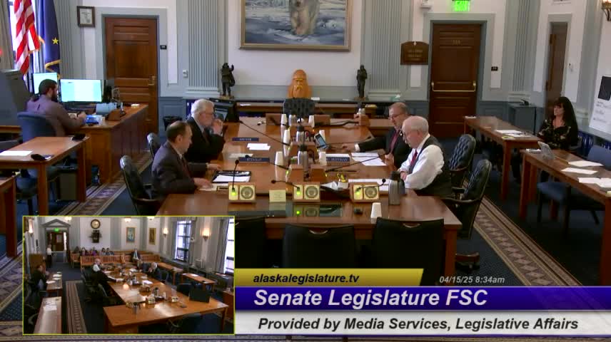 Senate subcommittee moves final FY26 operating budget report, cites $1.25 million in UGF reductions