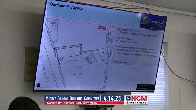 Committee approves design fee to develop outdoor play and learning spaces at Cochran Middle School