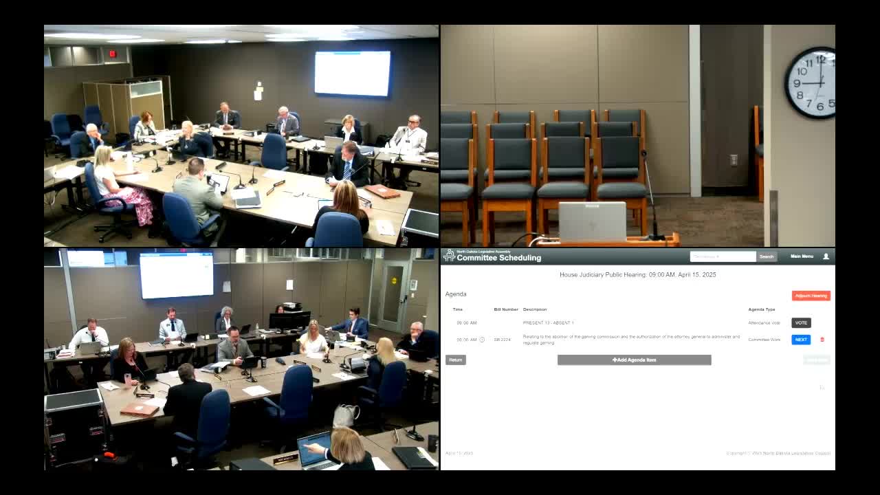 House Judiciary Committee gives due-pass to amended Senate Bill 2224