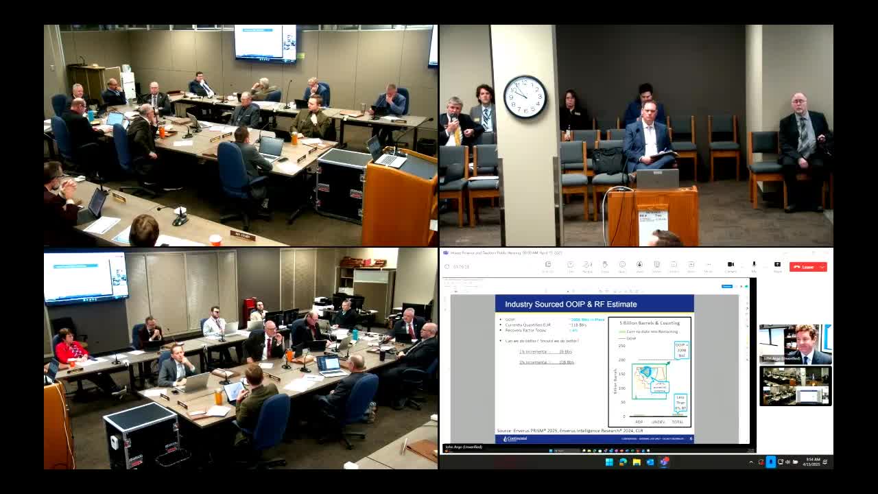 North Dakota leaders advocate for increased investment in oil production strategies