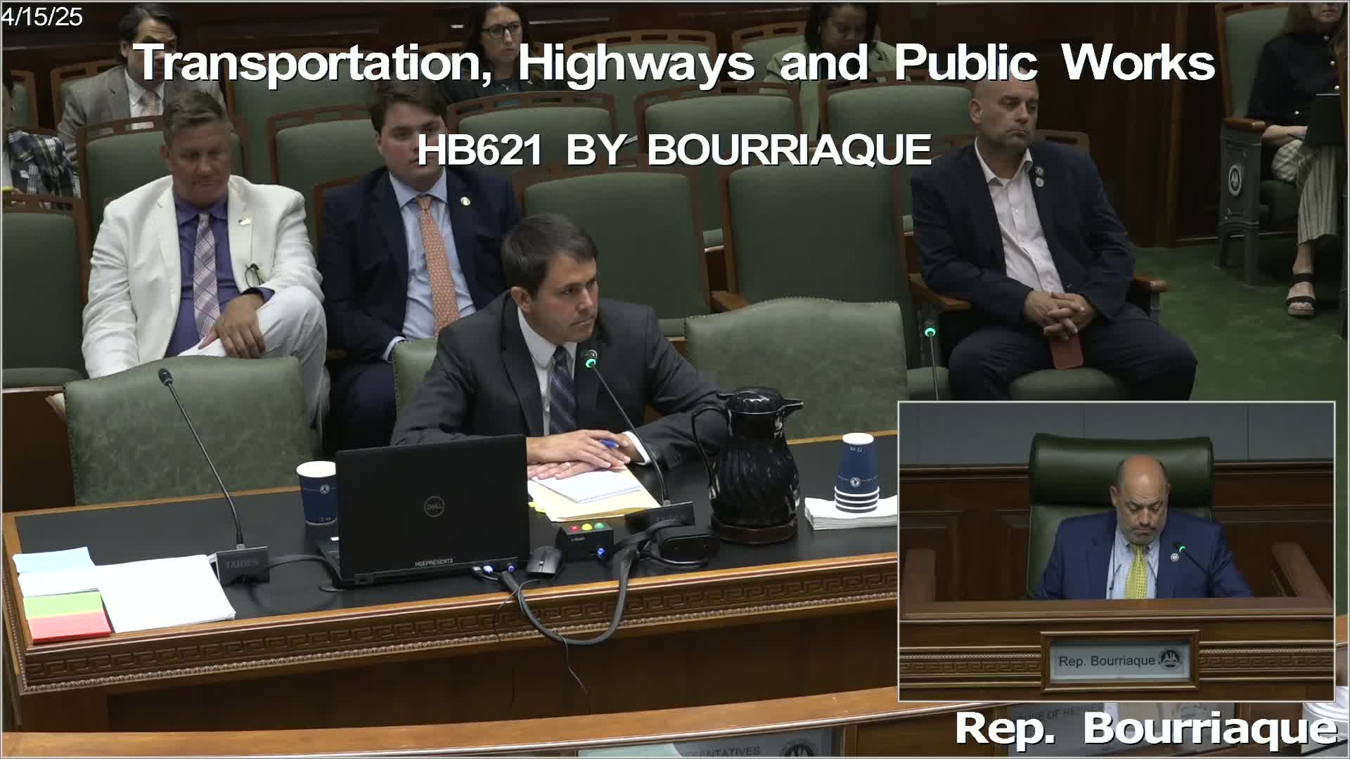 Chairman Boriak advances House Bill 428 to recreate Department of Transportation and Development