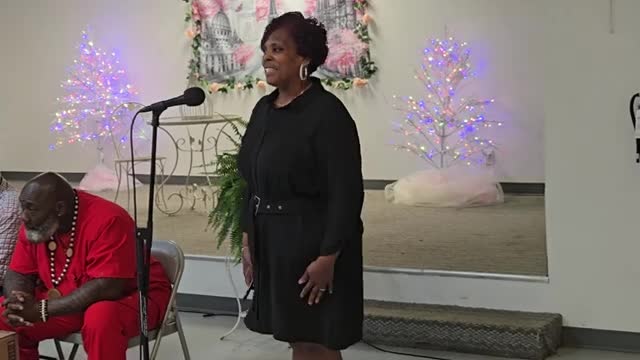 Mayor Anderson addresses council after family funeral