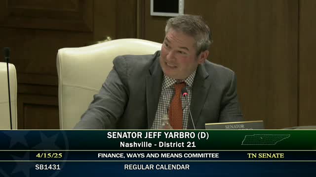 Tennessee Senate approves budget with $1B for infrastructure and education funding