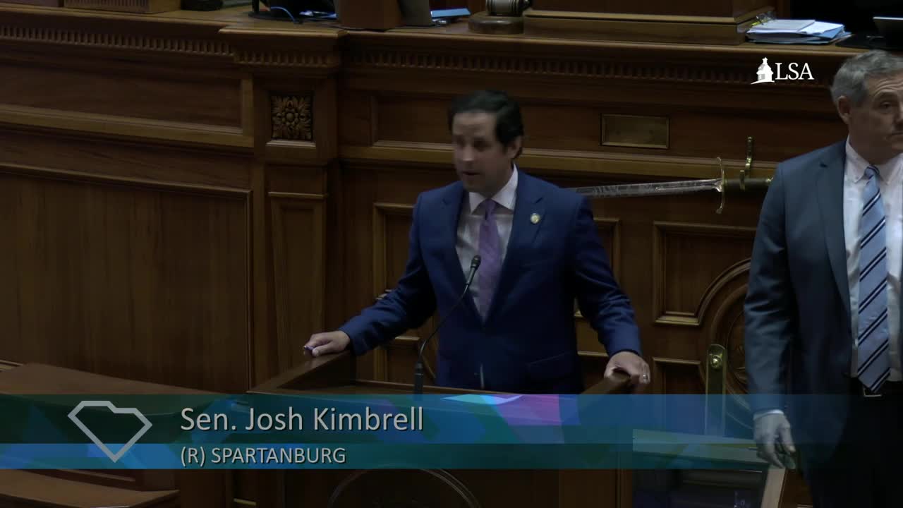 South Carolina Senate recognizes Child Advocacy Center Day with visiting school groups