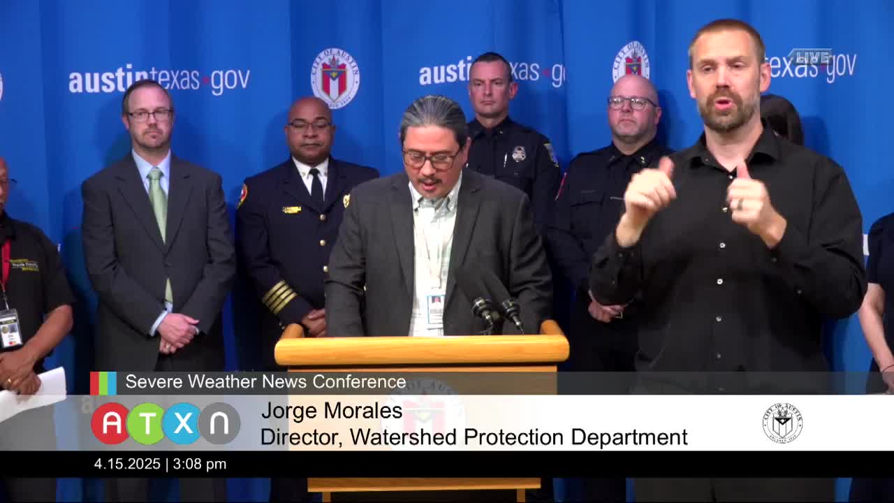 Austin officials launch flood safety awareness campaign during severe weather season