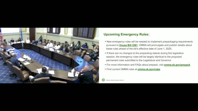 OMA updates prepackaging rules amid concerns over licensing inconsistencies