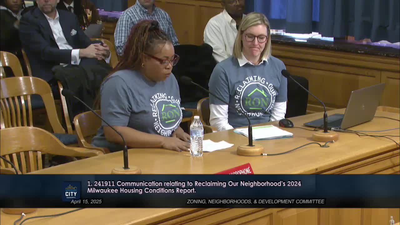 Sherman Park Coalition addresses Milwaukee housing crisis through grassroots data initiative