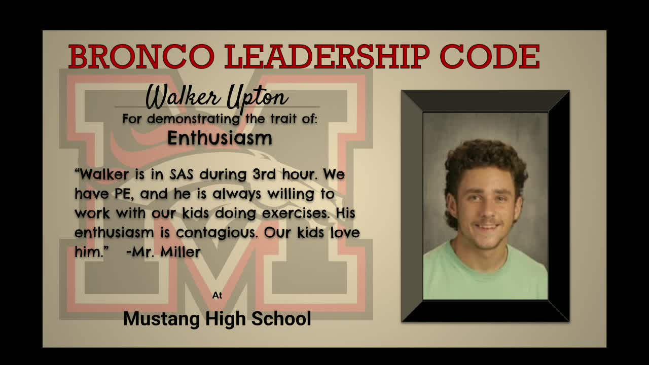 Mustang Education Center honors Stella Atkinson for outstanding leadership qualities