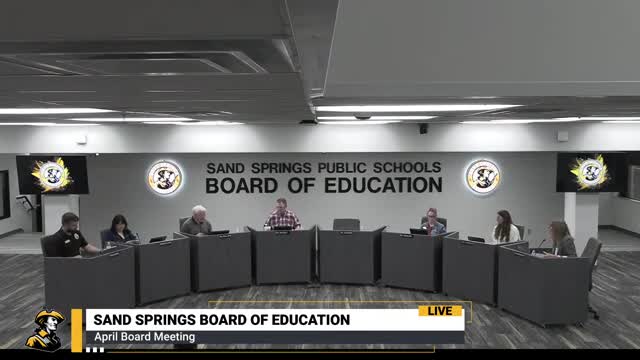 Sand Springs board approves facility contracts, policies and personnel actions as leaders warn free-meal program may end