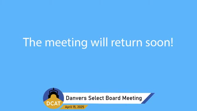 Aaron Henry updates Danvers board on resilient Casper building plan implementation