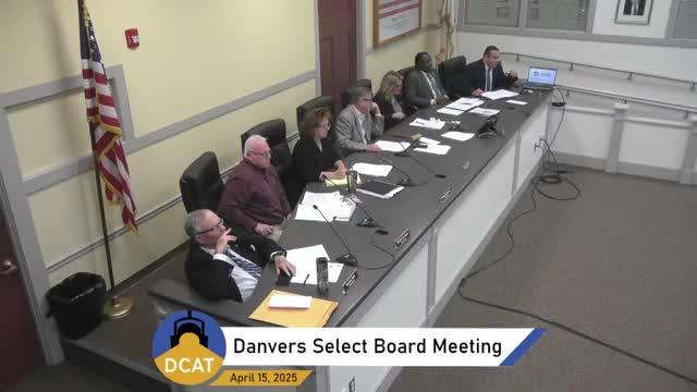 Town staff and consultants report progress on Resilient Danvers buildings plan; municipal energy baseline work underway
