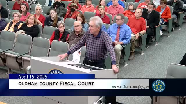 Michael Slider urges Oldham County to impose data center moratorium