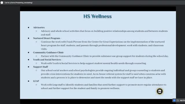 Schools partner with Community Guidance Clinic for substance use support programs