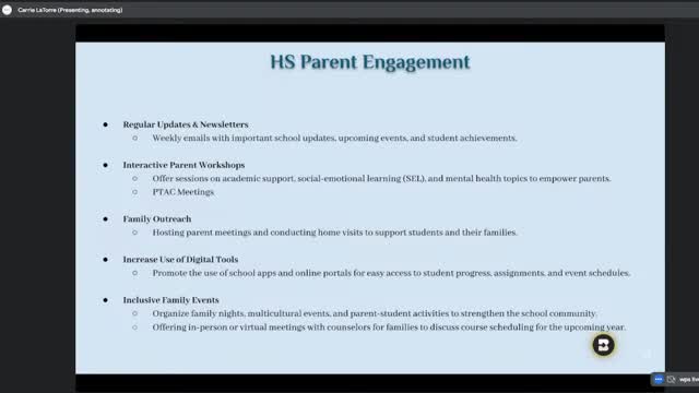 High School Climate Survey Reports Significant Gains in Student and Parent Engagement