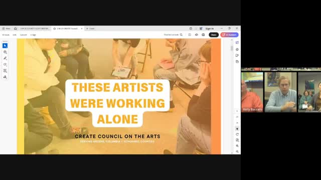 Create Council's Stella Yoon highlights $208K regrant program for Columbia County artists