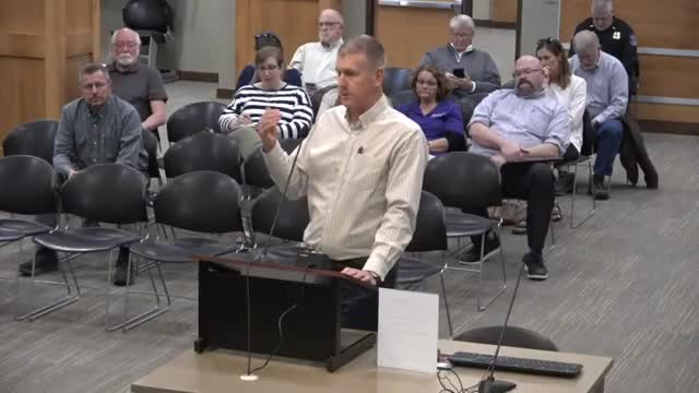 Lisa Hager discusses community funding challenges and academic journey at Brookings City Council