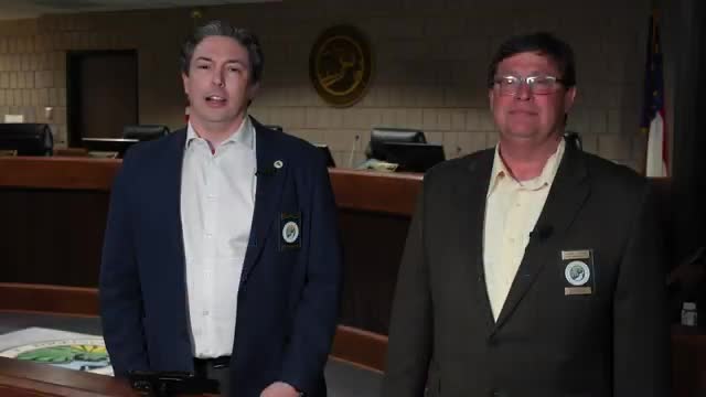Rockingham County Commissioners honor POW David Hardy and announce landfill initiative