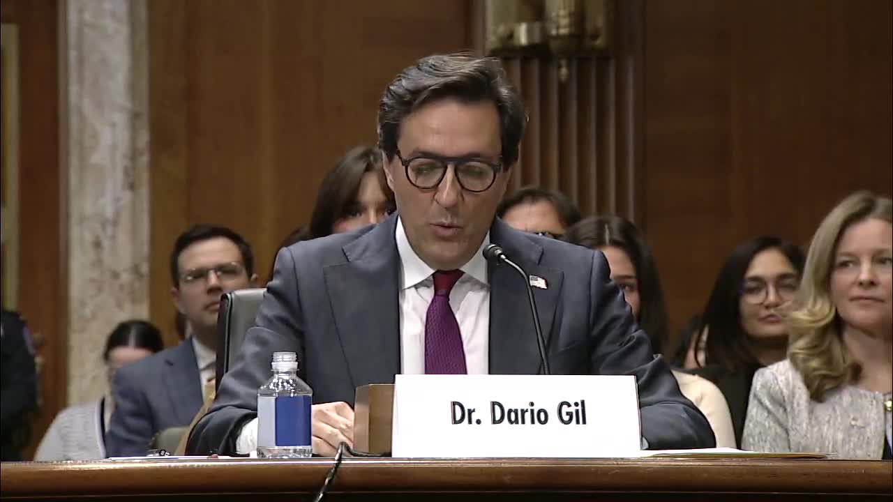 Preston Wells Griffith outlines energy innovation goals in Senate confirmation hearing