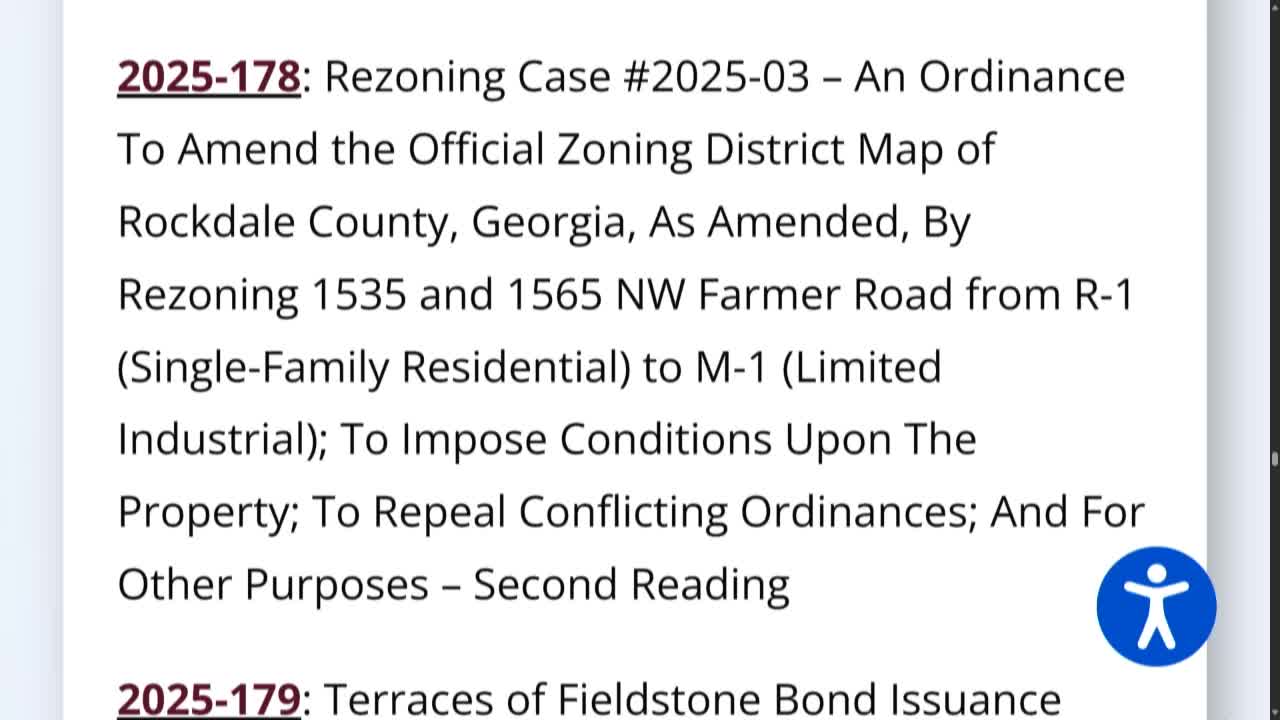 Rockdale County approves bond issuance for Fieldstone multifamily housing project