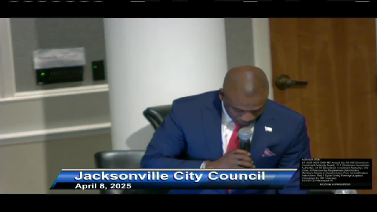 Jacksonville City Council approves amendment eliminating Duval County residency requirement