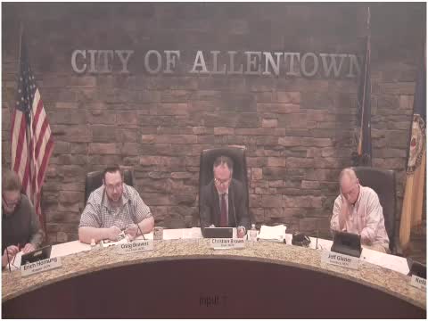Allentown Planning Commission examines proposed gated community's traffic flow and integration