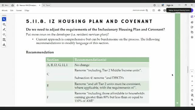 Council recommends housing plan changes to improve elder services and streamline approvals
