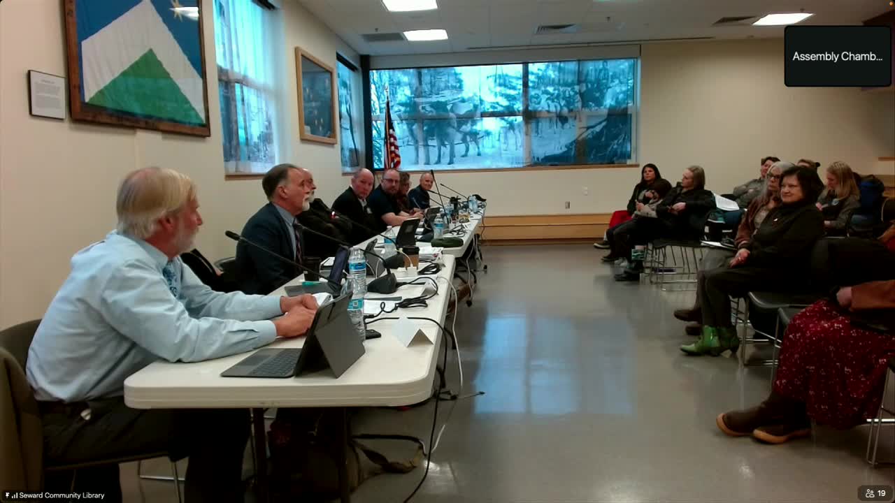 Seward Council reviews property tax assessment ordinance's impact on home prices